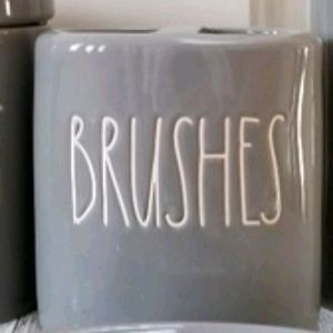 Rae Dunn Brushes Tissues and Wash TRIO